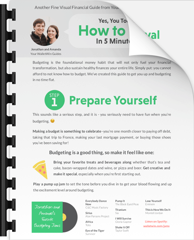 how to budget infographic